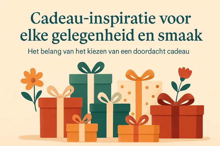 Cadeau-inspiratie voor elke gelegenheid en smaak Cadeau-inspiratie voor elke gelegenheid en smaak